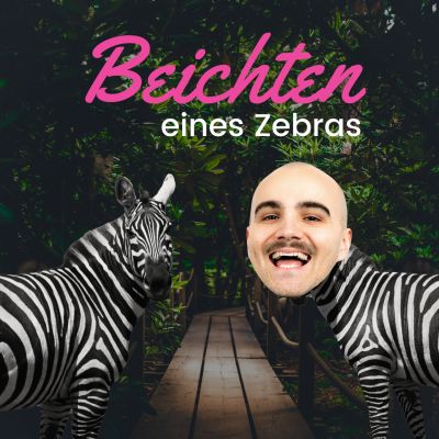 Beichten eines Zebras