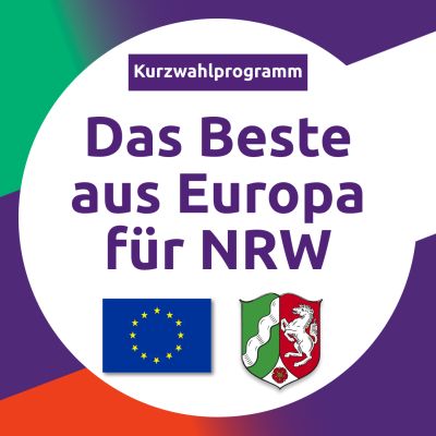 Kurzwahlprogramm Volt NRW zur Landtagswahl 2022