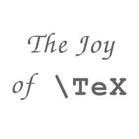 The Joy of \TeX